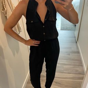 Modern Citizen black utility jumpsuit